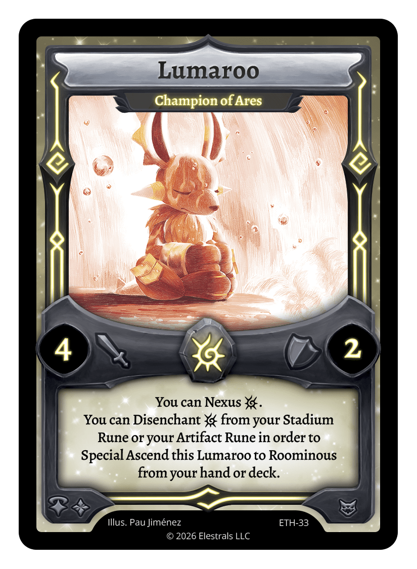 Lumaroo - Champion of Ares - ETH-33